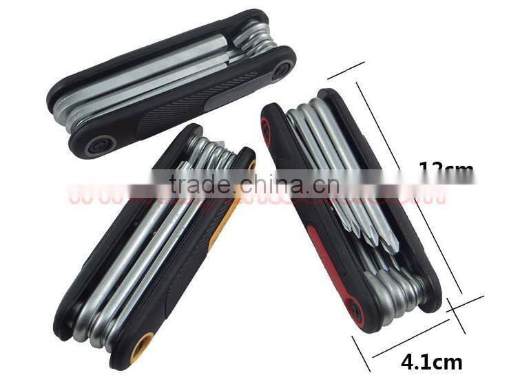 T Type Handle Hex Wrench(spanner) Foldable hex key wrench folding Aluminum Alloy