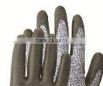 13G HPPE nitrile coated cut resistant gloves hand protection gloves