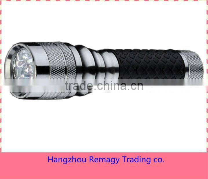 Hot sale ultra bright 16 led aluminium Torch Flash light long range