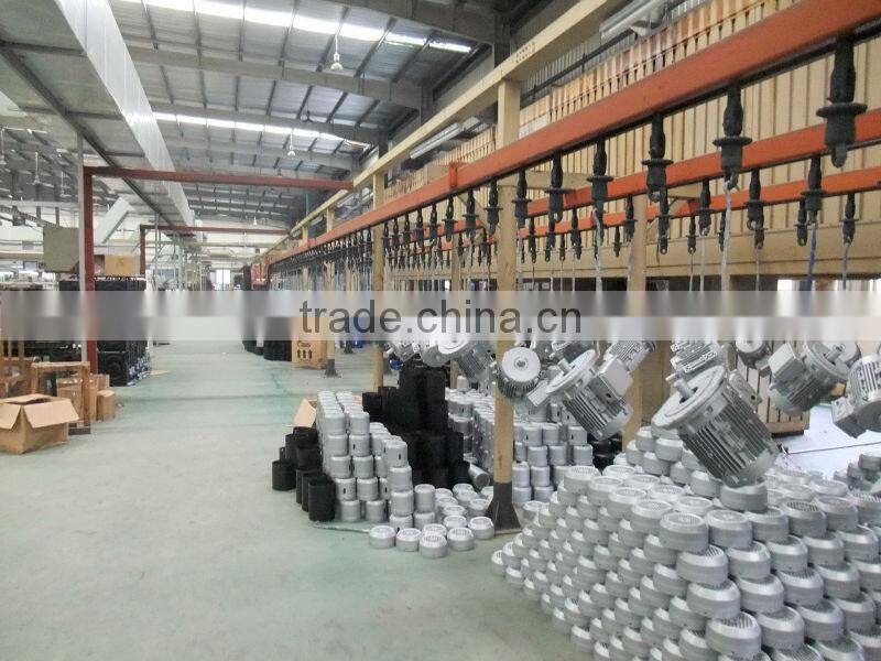 Stator with winding and Rotor