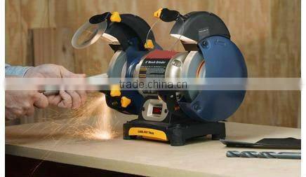 8" Bench Grinder SHLG-200L with Working Parts Size 200x25mm,8"x1"