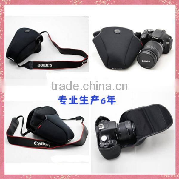 2014 fashion soft neoprene camera bag