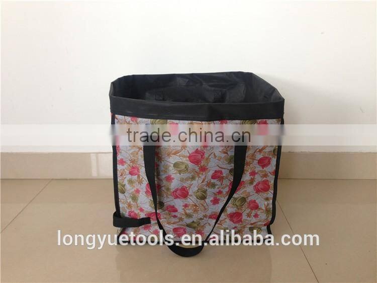 600D oxford handled fabric cheap reusable bags