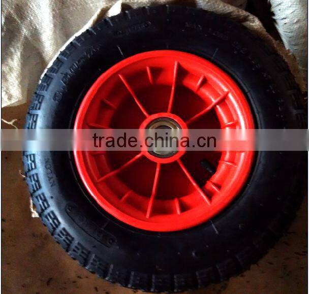 wheelbarrow wheel 3.50-7 with plastic rim