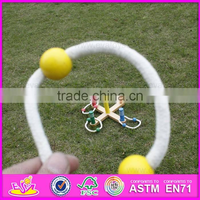 2016 hot sale baby wooden ring toss,top fashion kids wooden ring toss,high quality children wooden ring toss W01A162