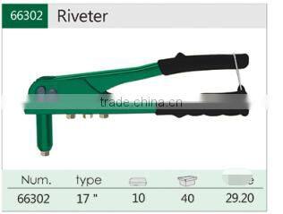 Professional quality double handle hand riveter