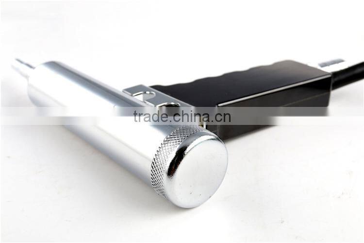 Plastic welding torch of split type