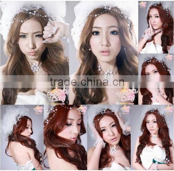 60 Meters Fishing Line Artificial Pearls Beads Chain Garland Flowers Wedding Party Decoration Products Supply 17Colors