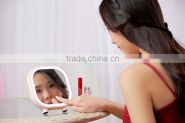 Lighted Makeup Vanity Mirror with Bluetooth Audio Speaker