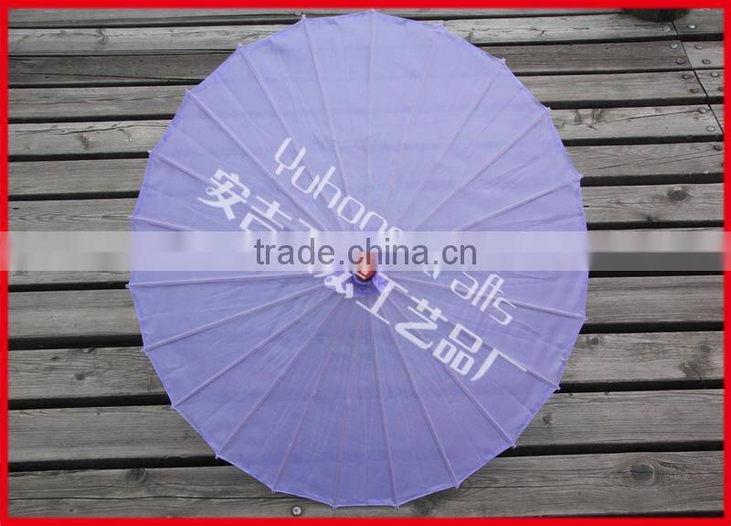 Promotional personalized Chinese silk umbrella