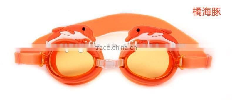 Hot Selling Kids Novelty Cartoon Swimming Goggles Anti Fog 2016