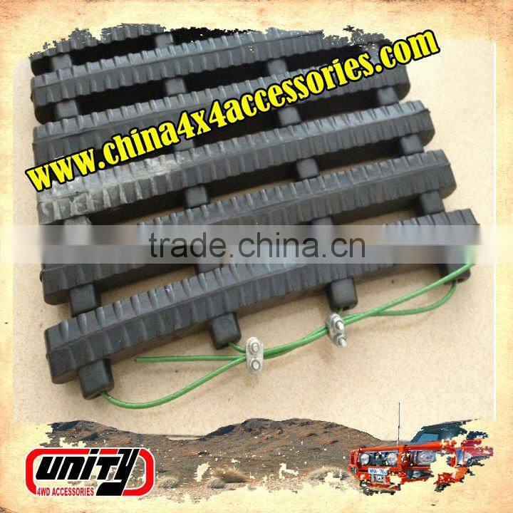 auto parts dubai 4x4 accessory snow blower rubber track for vehicles