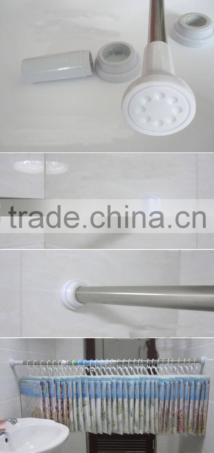 Stainlee steel or Aluminum Extendable Shower Rod
