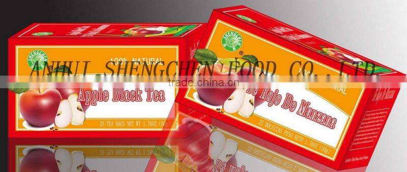 Natural hot sell superior Apple Black tea teabag