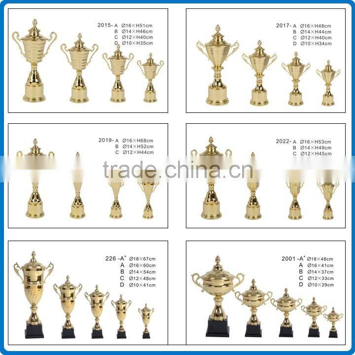 trophy sport medal with ribbon,pink diamond trophy, glass trophy award