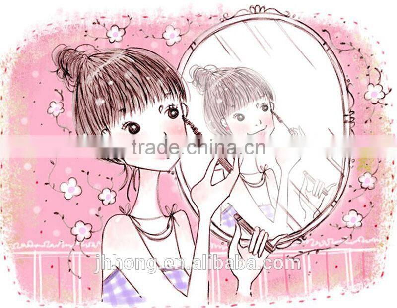 new fashion 3D beauty blinking double sided mirror