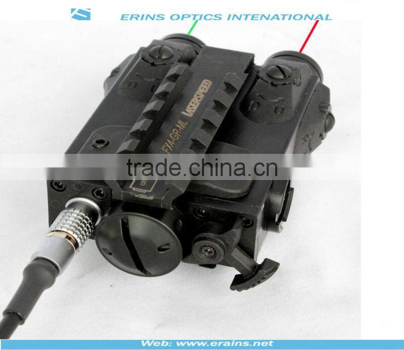 New Military standard Dual Red laser scope and Green laser sight combo