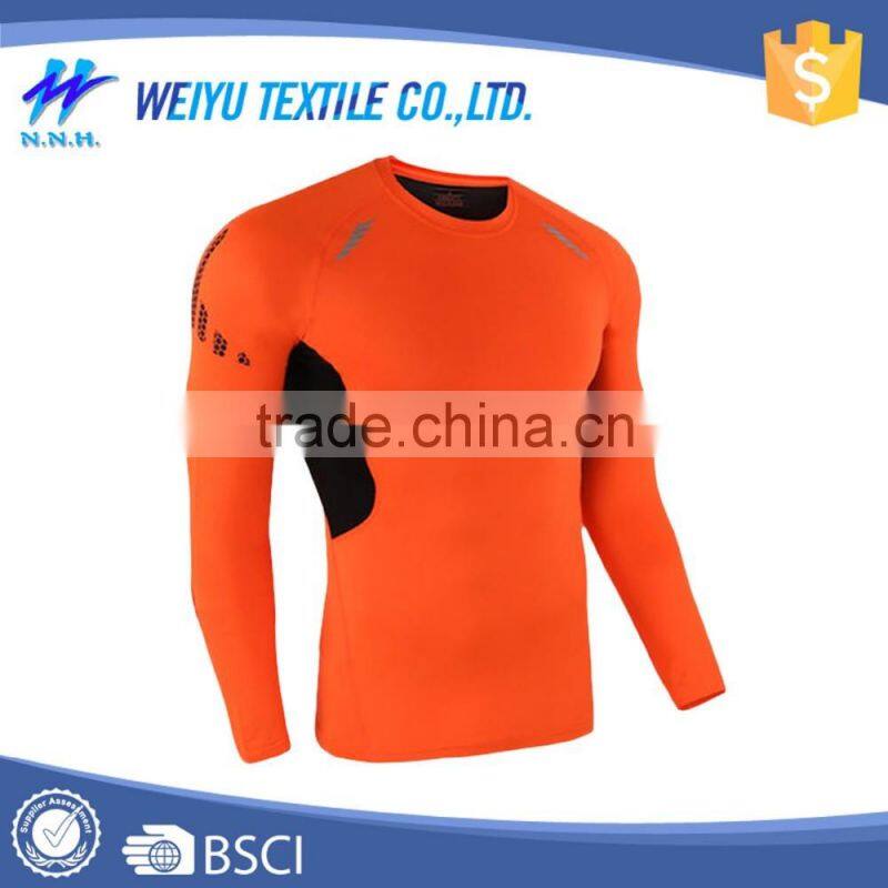 wholesale sport wear long sleeve running clothes for men