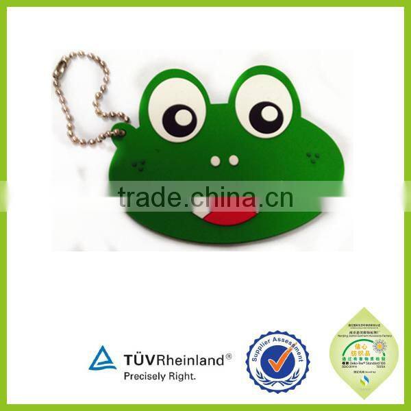 OEM Factory Hot Sale Personalized custom shape rubber key holder