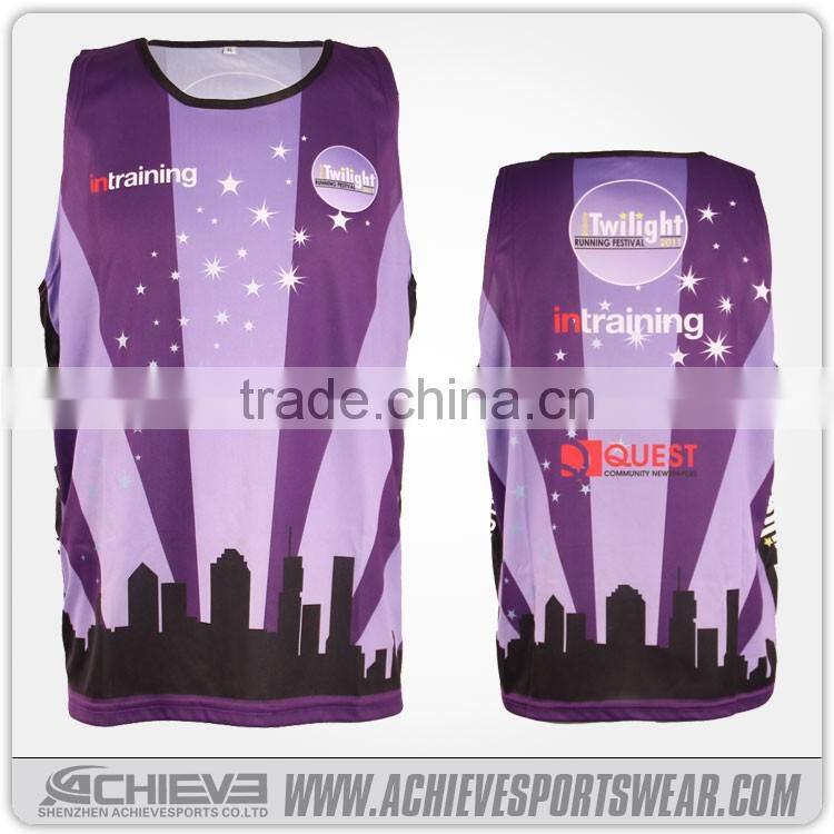 Running singlet coolmax running vest wholesale running singlets