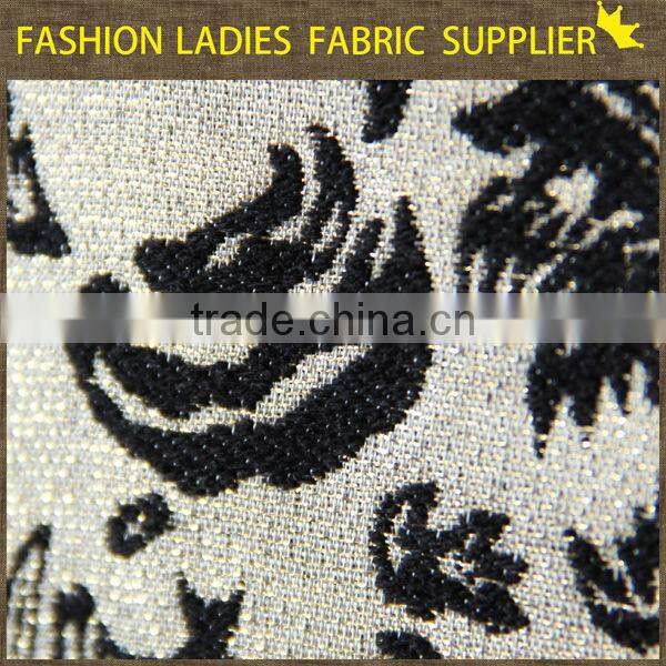 shaoxing textile 2016 Hot selling! poly/ctn jacqaurd fabric,garments fabric,ladies' wearing fabric 210gsm jacquard fabrics