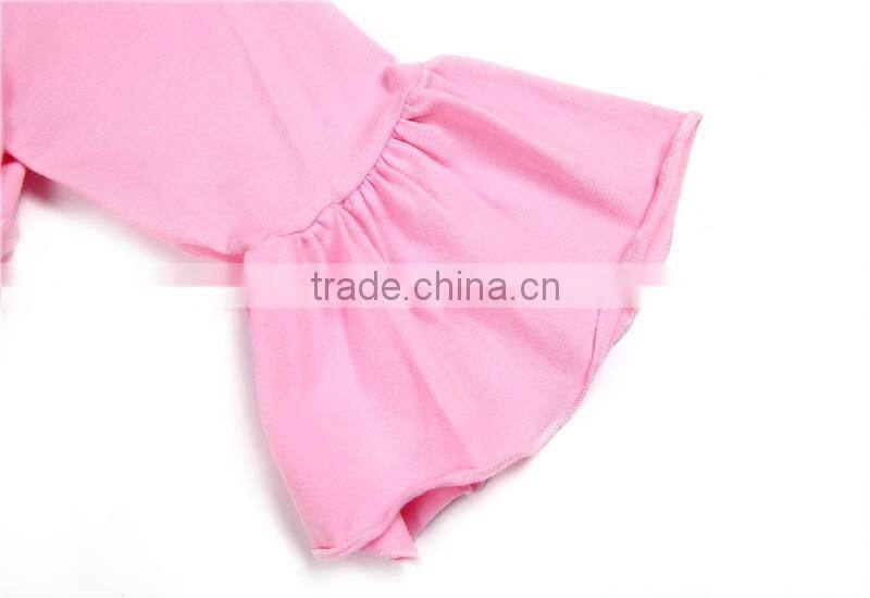 2016 new product high quality boutique petti pants with ruffle for autumn and spring