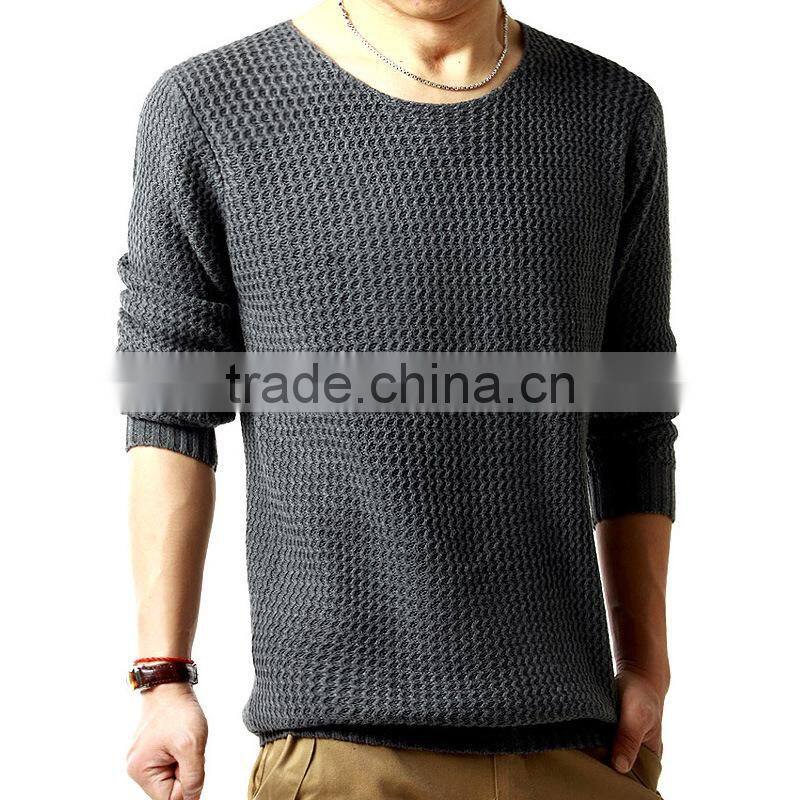 GZY 2015 long sleeve slim men fashion nice sweater