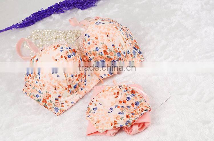 Sex latest fashion ladies girls bra and panties