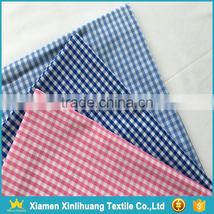 New Style Multi Color Comfortable Wear Proof 100% Cotton Yarn Dyed Plaid Fabric