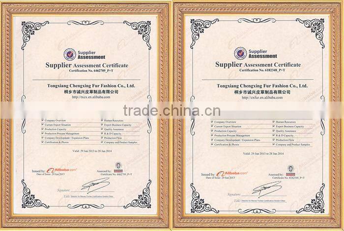 CX-D-04E Cheap Mongolian Lamb Fur Pillow Cushion Cover