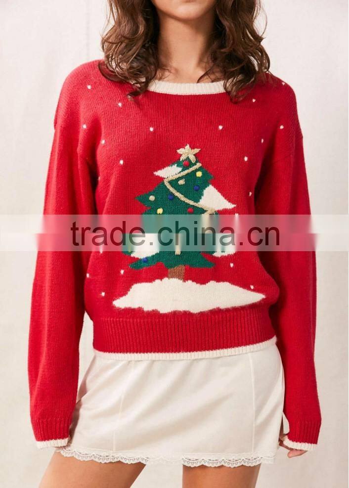 Wholesale Christmas Sweaters knited Christmas Jumpers in Stocks