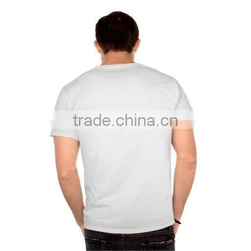 2015 hot 60% cotton 40% polyester color plain tee shirts custom print