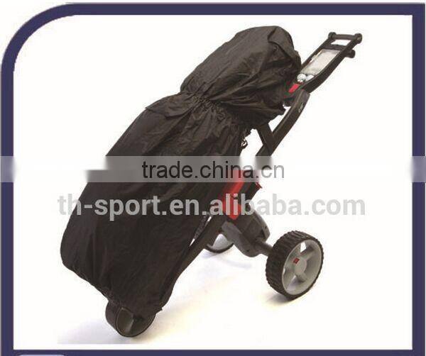 Golf trolley cart bag rain cover