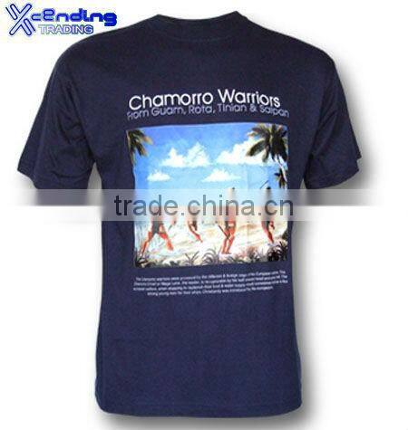 Customized Cotton Printed t-shirts O-neck