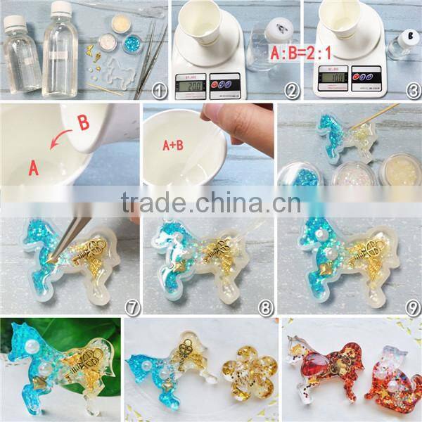Silicone DIY Tools Resin Mold Heart White 35mm x 31mm