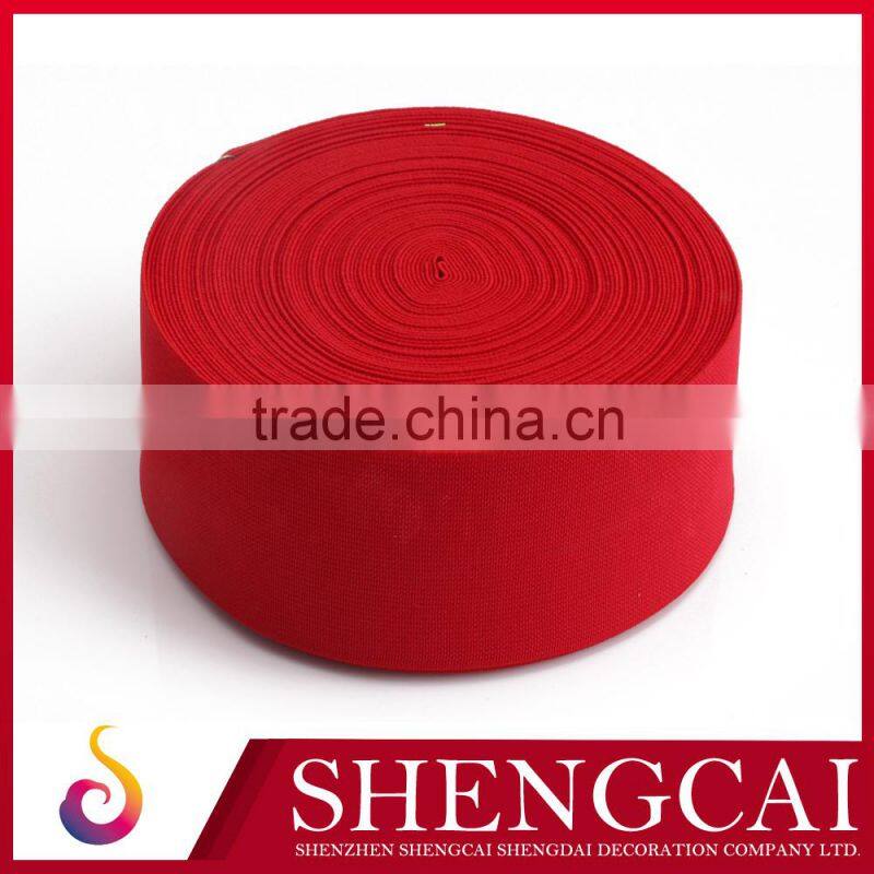 Red Polyester wholesale Satin Ribbon