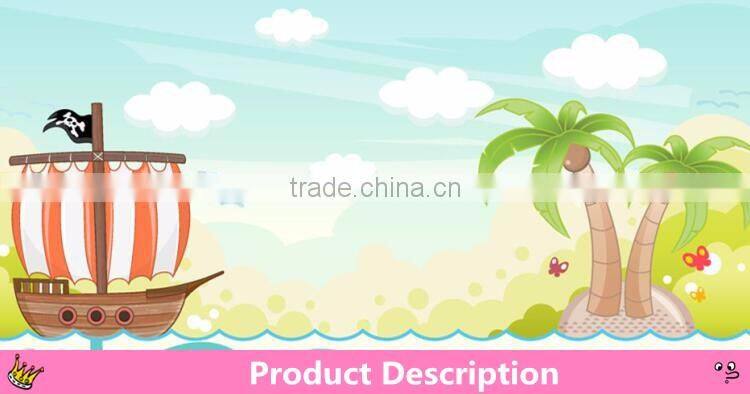 TV funny cartoon character china children's pirate costumes