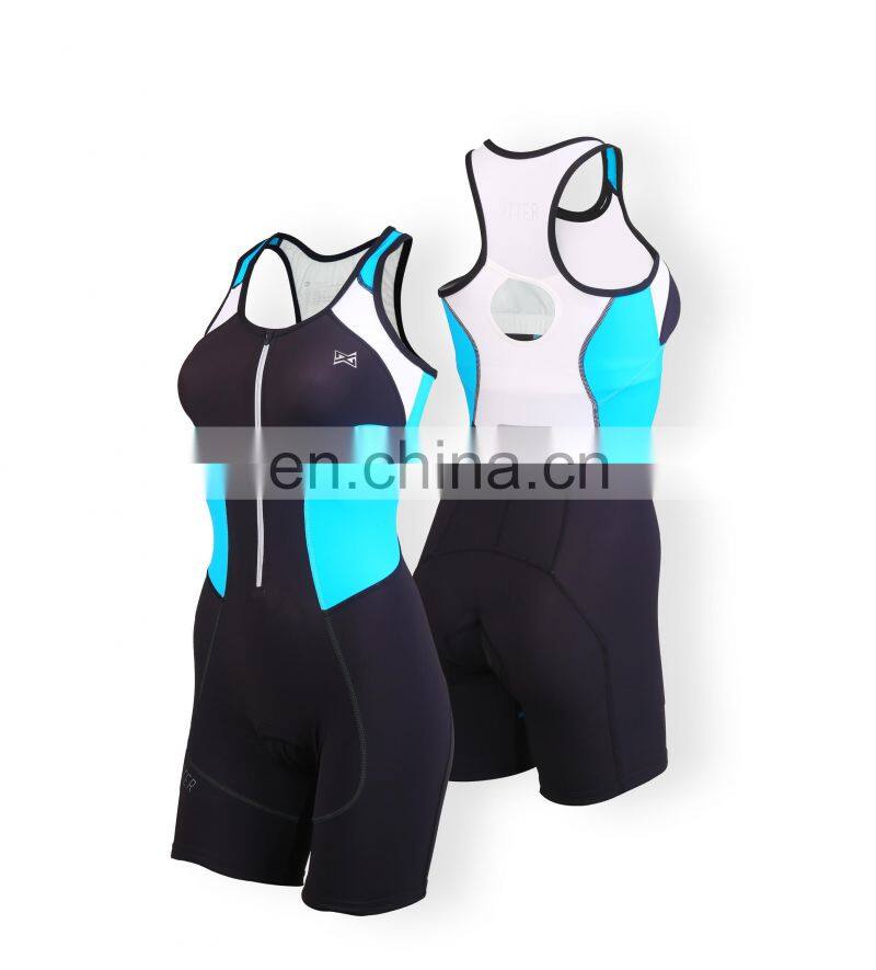 2017 Custom Design Women Printed Cycling jersey/ Triathlon Suit
