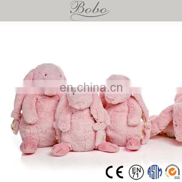 New Design Peach Plush Rabbit Cushion/Toy for Babies
