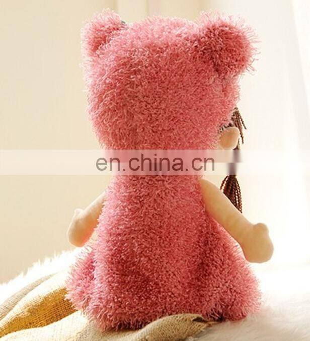 Factory Cheap Custom Plush Toys Girl Doll,custom plush toy,plush toy with low price