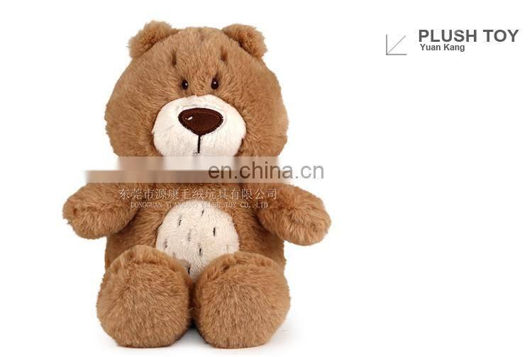 Soft sitting 70cm plush honey teddy bear wit CE/ASTM standard