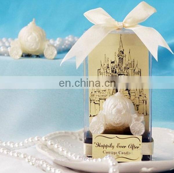 Halloween Pumpkin sticker candles scented