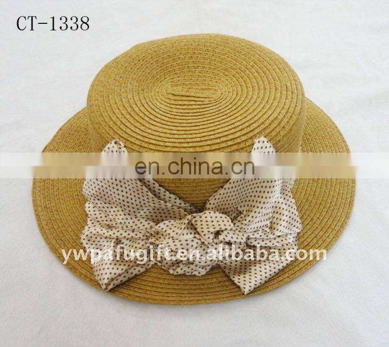 handmade paper lady hat