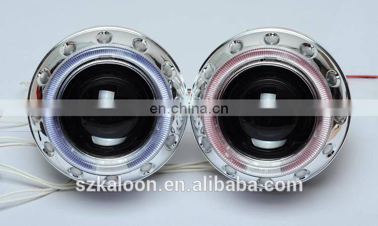 Bixenon Projector Lens kit with Angel Eye CCFL H1 H7 H4 H13 HB3 HB4 9004 9007+2pcs 35w AC Ballasts for Headlamp