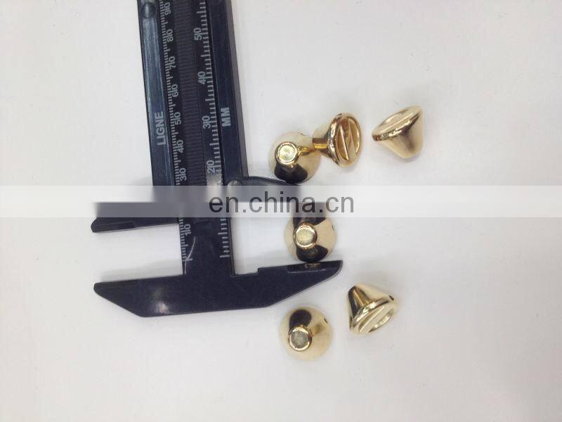 hot sell punk ccb spike studs glue on or sew on clothing bags garment accessories
