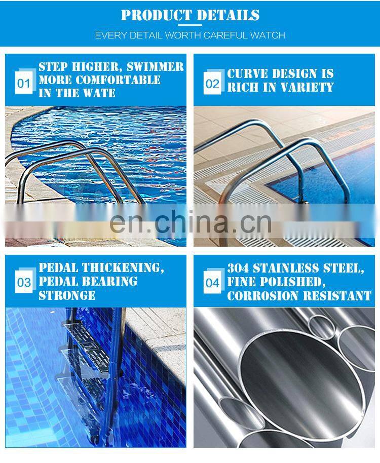 Private Label Stainless Steel Swimming Pool Ladder