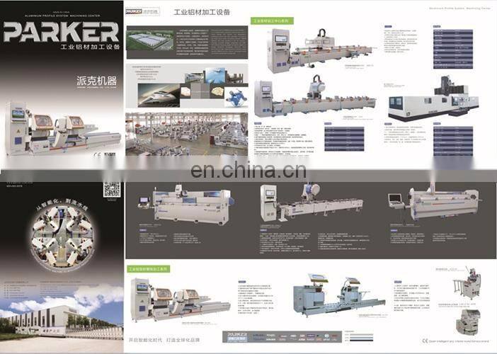 Aluminum parts profile cnc plate drilling machine