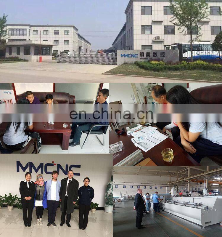 Upvc window welding machine double head welding