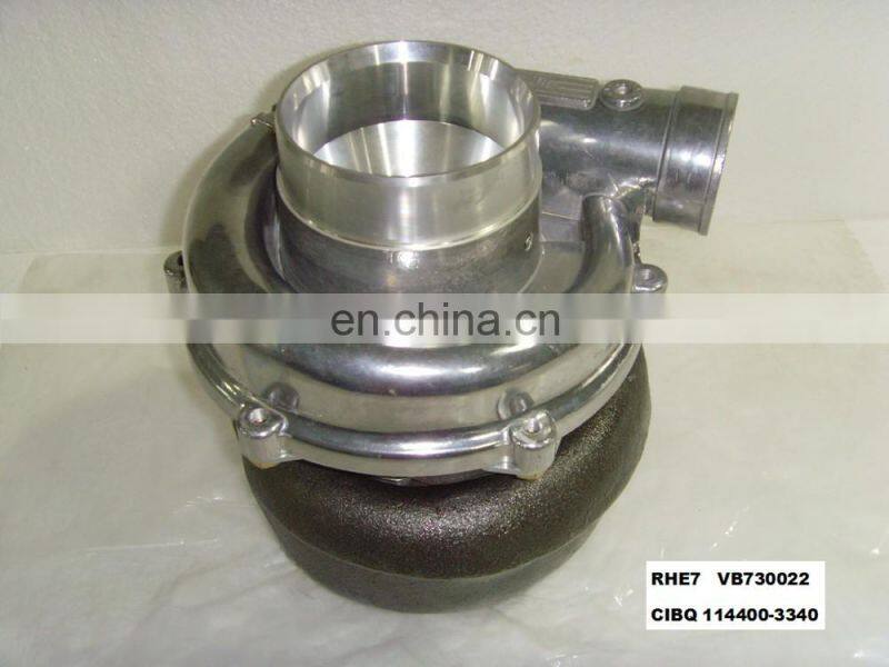 RHE7 Turbocharger VB730022 71456285 114400-3340 CIBQ Turbo for ISUZU Excavator Construction 6SD1T Engine parts