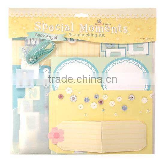DIY Craft Set Special Moments Baby girl Scrapbook Kit
